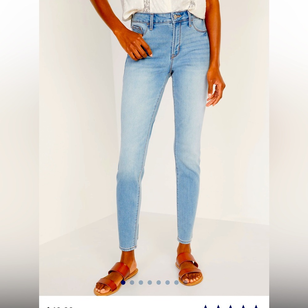 Old Navy Power Slim Straight High Rise